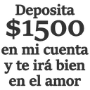 Playera Bordada Lc57. Frase Meme te irá bien en el amor. 