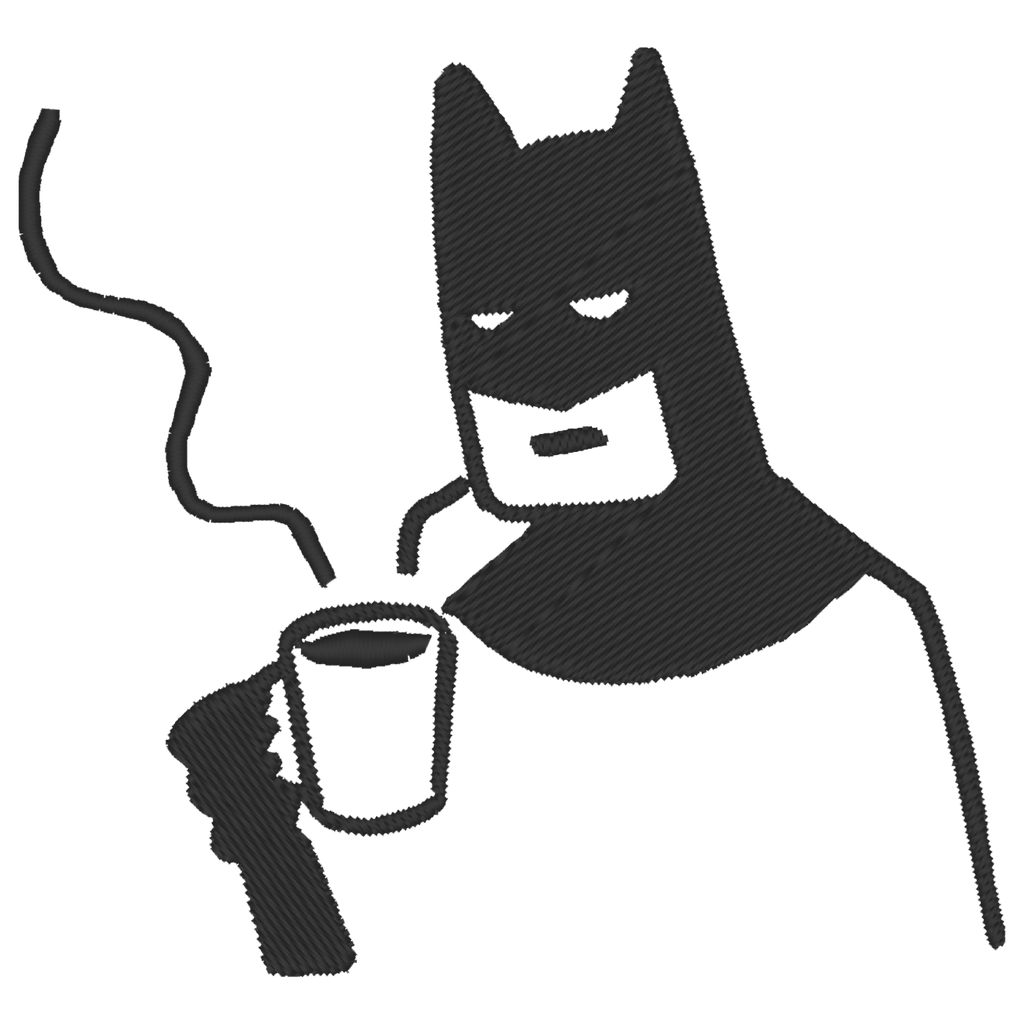 Playera Bordada Lc62. Anime. café coffee madrugar