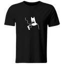 Playera Color Ic152. Meme Anime cafe coffee despertar