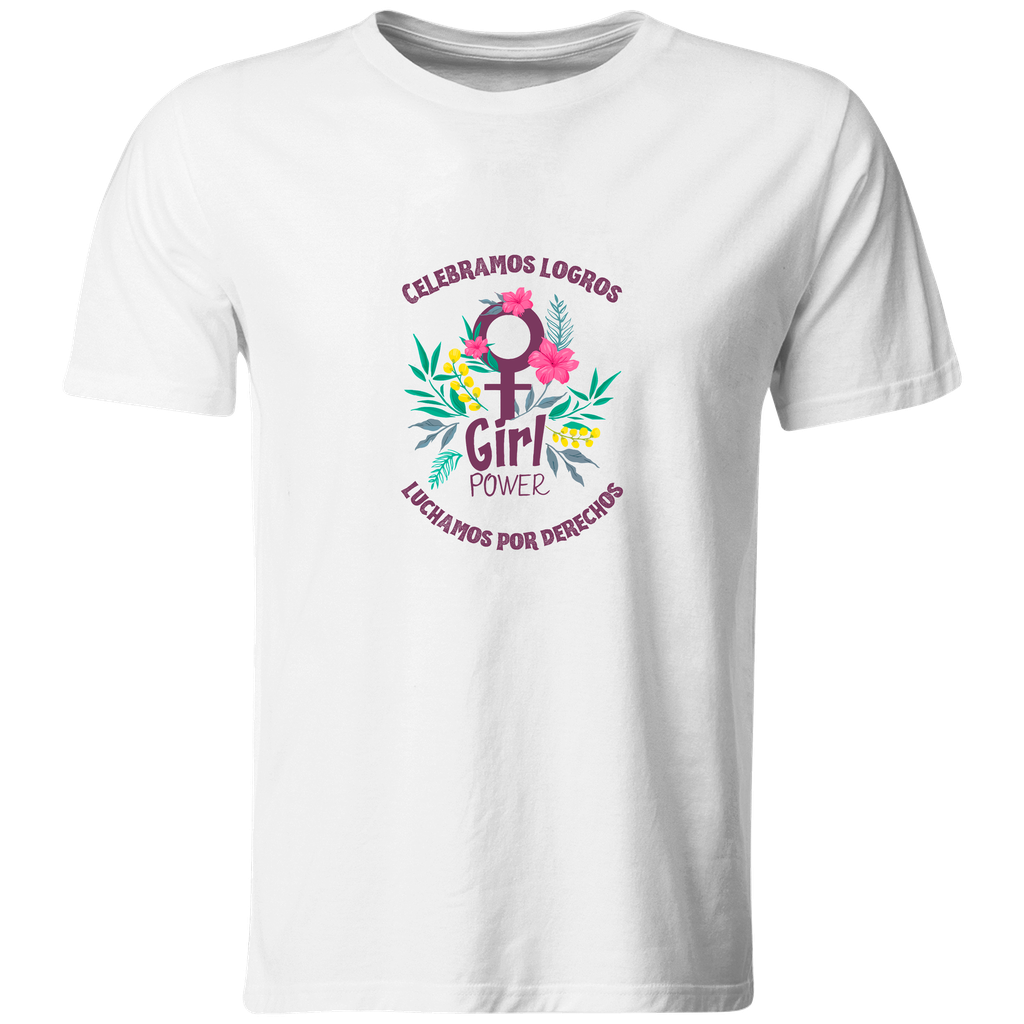 Playeras Poder Feminino GP5. Luchamos por derechos (Recto​)