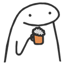 Playera Bordada Lc75. anime meme cerveza flork