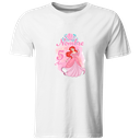 Playera Personalizada Cumpleaños Pc135. La sirenita mermaid princesa