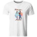 Playera Personalizada Cumpleaños Pc139. La sirenita mermaid princesa. Príncipe Eric