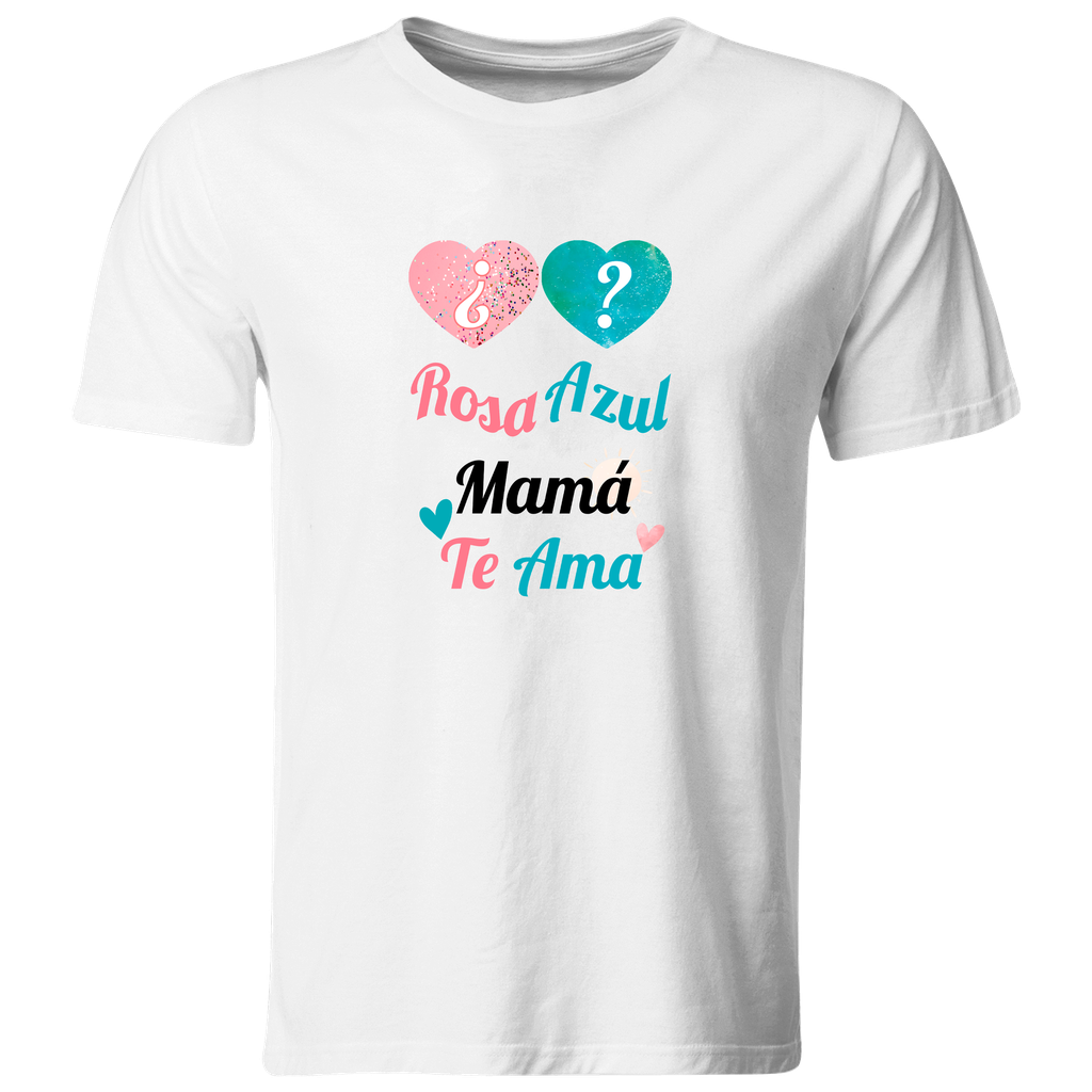 Playera Due5. Bebé en camino revelacion de genero