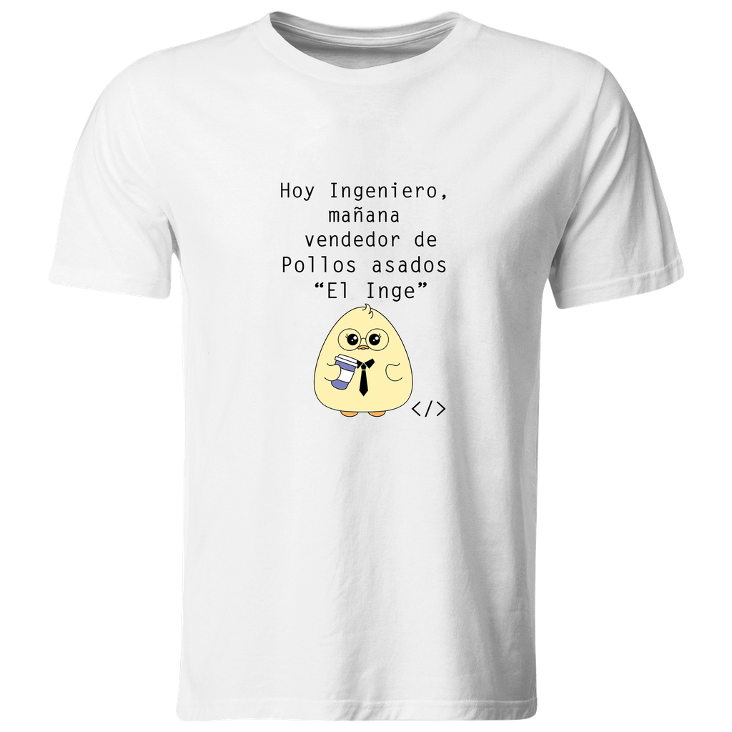 Playera Pipr1. Meme Ingeniero Pollos Asados