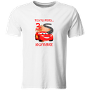 Playera Personalizada Cumpleaños Pc142. Cars Carros 