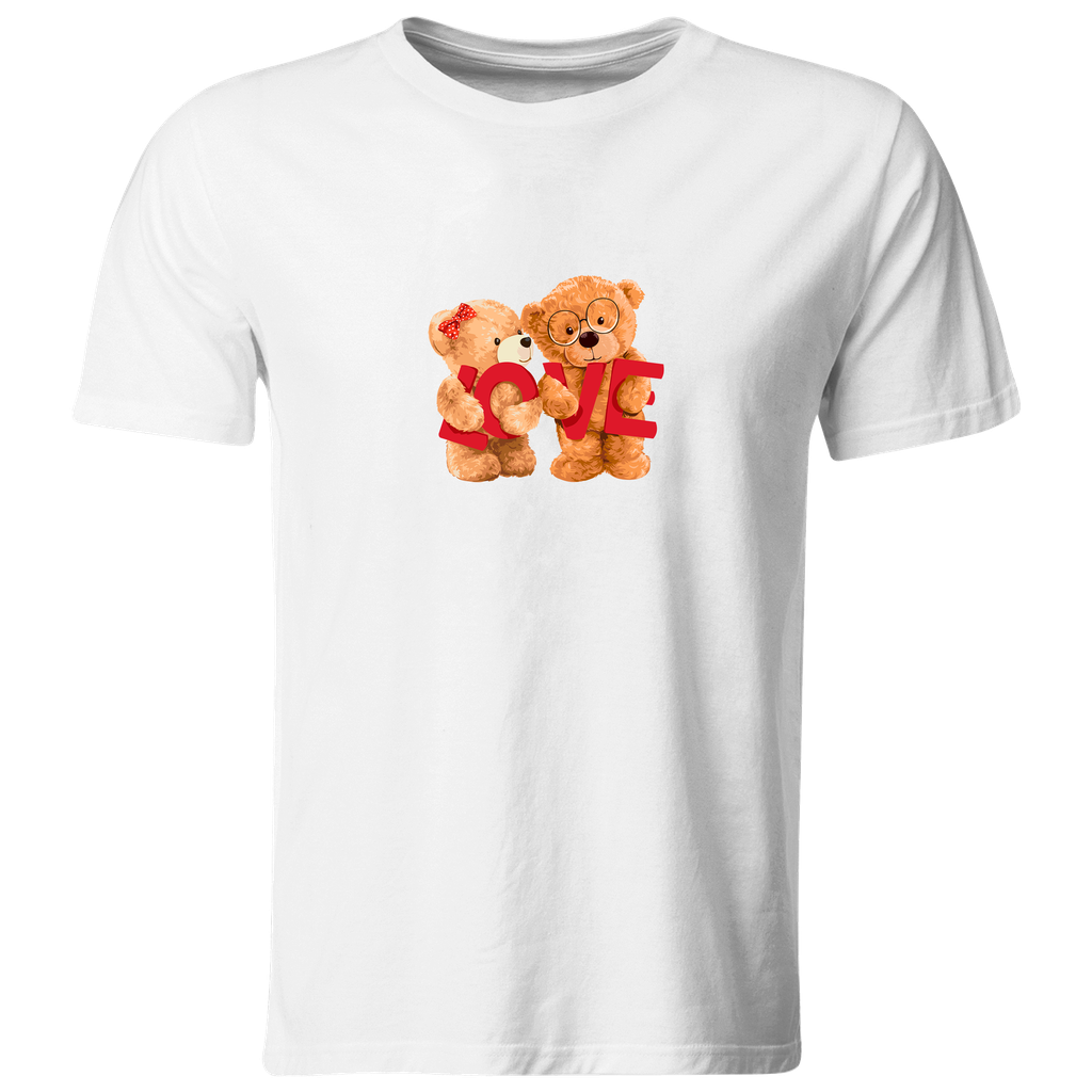 Playera Individual Lktb13. Teddy Oso Bear. Romantic (Recto​)