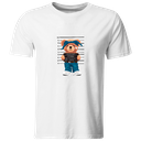 Playera Individual Lktb29. Teddy Oso Bear. Police Dept