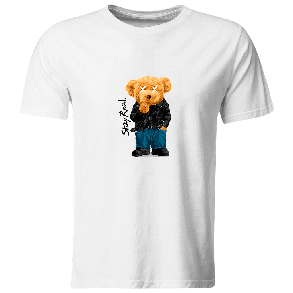 Playera Individual Lktb30. Teddy Oso Bear. Stay Real (Recto​)