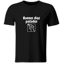 Playera Color ic161. Frase meme "Buenos días patodos"