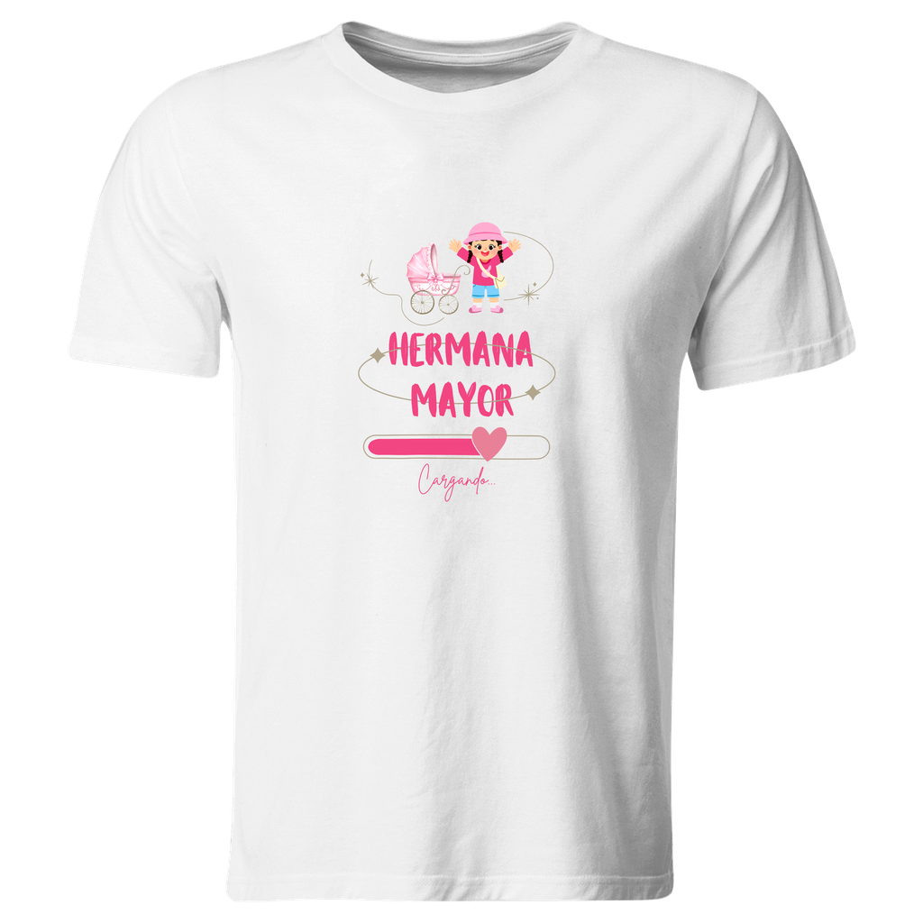 Playera Due6. Bebé En Camino Hermana Mayor