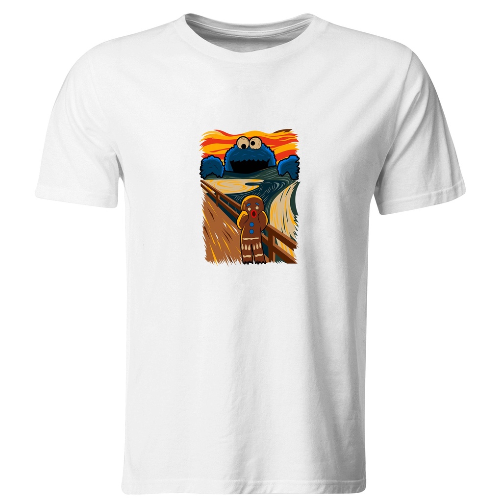 Playera el come galletas aesthetic. "El grito"