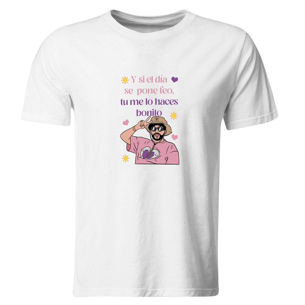 Playera LK171. Un verano sin ti, Bad Bunny. (Recto​)