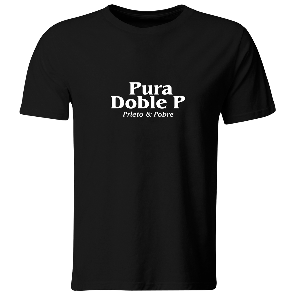 Playera Color Lk785. Frase meme: Pura doble P. Prieto y pobre