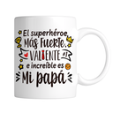 Taza Tae214. Papá Anime Frases Divertidas Padre 