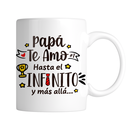 Taza Tae220. Papá Anime Frases Divertidas Padre 