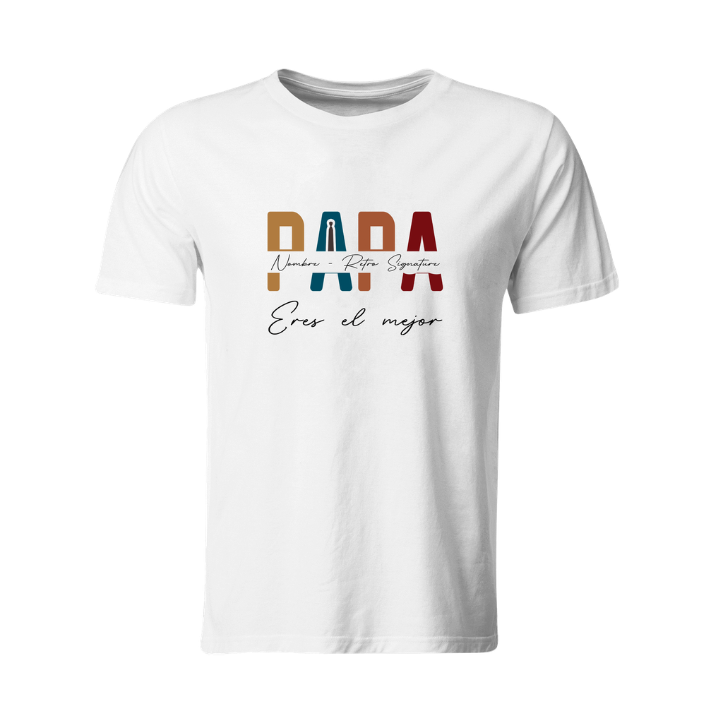 Playera Día Del Padre Dp33. Papá Frases