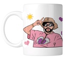 Taza si el día se pone feo, tú me lo haces bonito. Bad Bunny