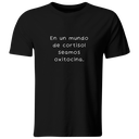 Playera color LK795. Psicologia Frase Positiva: En un mundo de cortisol seamos oxitocina.