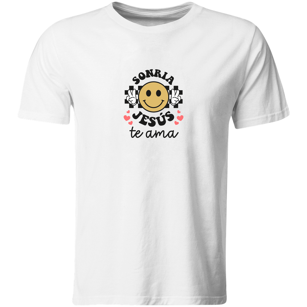 Playera Religiosa Fc80. Versiculo Bíblico Cristiana Católica (Recto​)