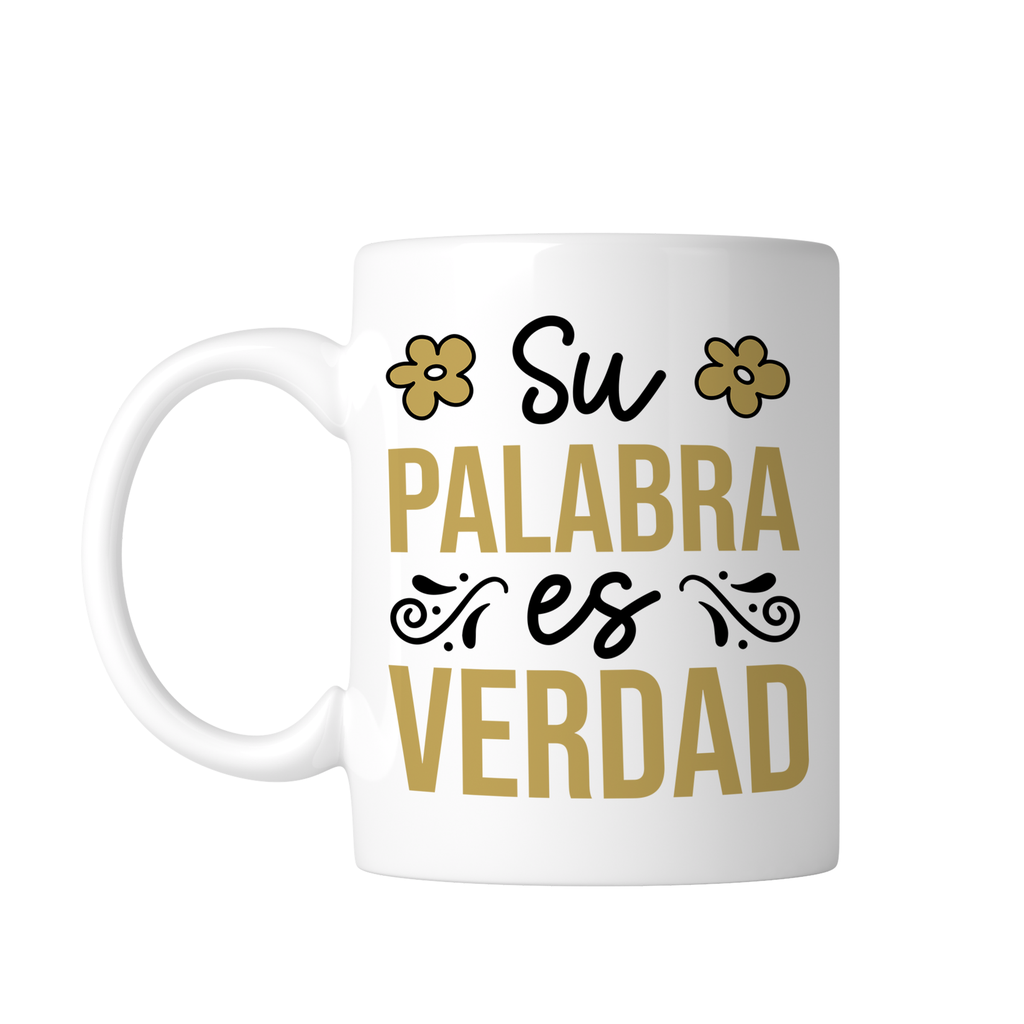 Taza Blanca 11 Oz Fc52. Frase Cristiana Religiosa