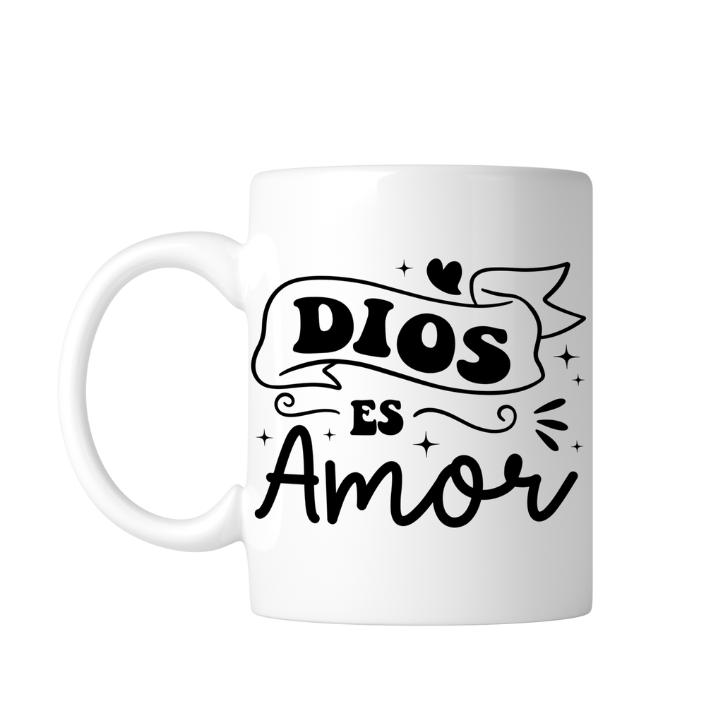 Taza Blanca 11 Oz Fc53. Frase Cristiana Religiosa