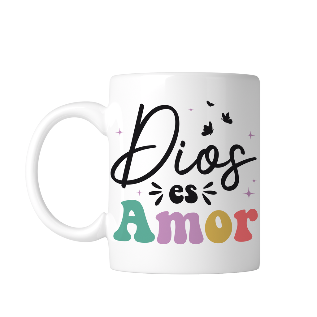 Taza Blanca 11 Oz Fc54. Frase Cristiana Religiosa