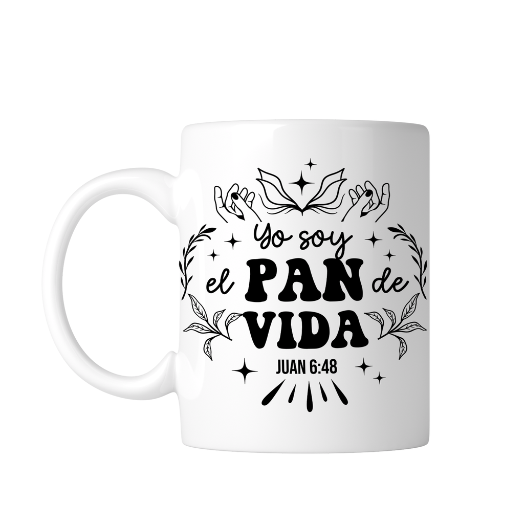 Taza Blanca 11 Oz Fc57. Frase Cristiana Religiosa