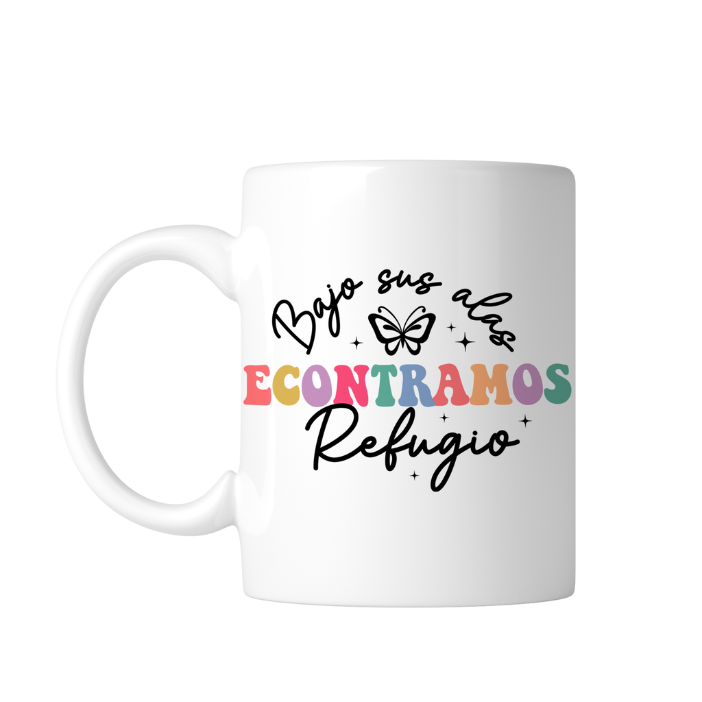 Taza Blanca 11 Oz Fc76. Frase Cristiana Religiosa