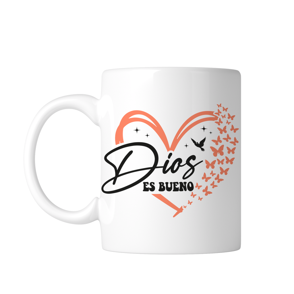 Taza Blanca 11 Oz Fc88. Frase Cristiana Religiosa (Con nombre)