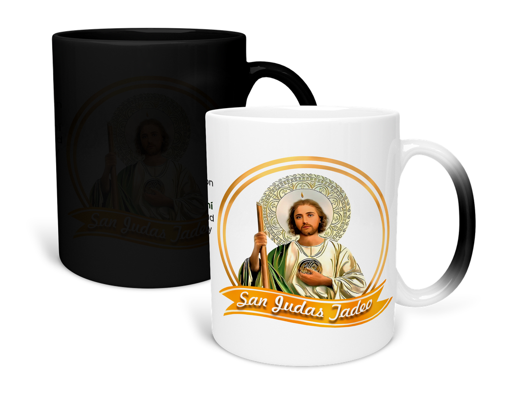Taza Magica 11 Oz Fc97. San Judas Tadeo Oración