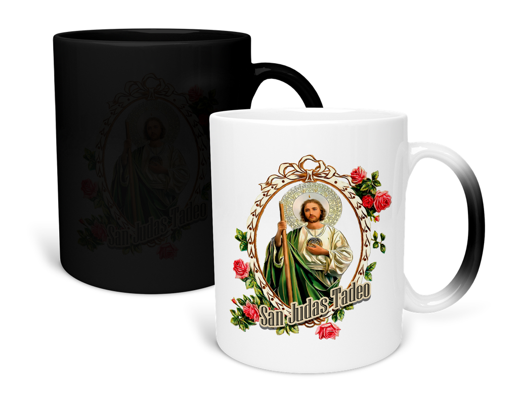 Taza Magica 11 Oz Fc100. San Judas Tadeo Oración (Con nombre)