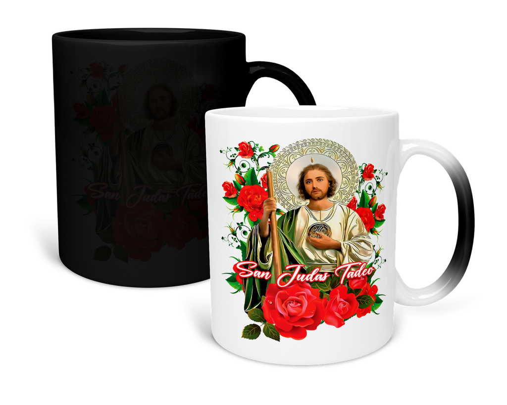 Taza Magica 11 Oz Fc104. San Judas Tadeo Oración (Con nombre)