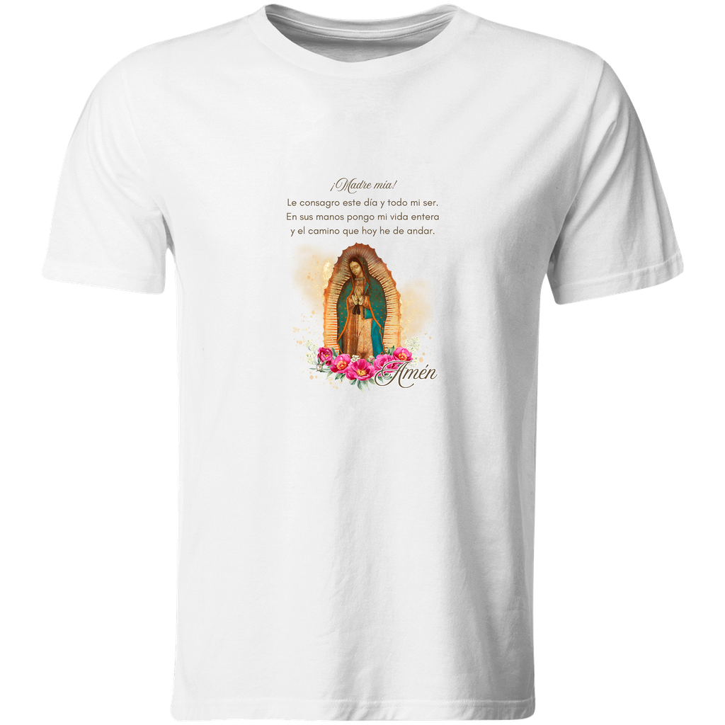 Playera Religiosa Rg97. Virgen De Guadalupe Oración