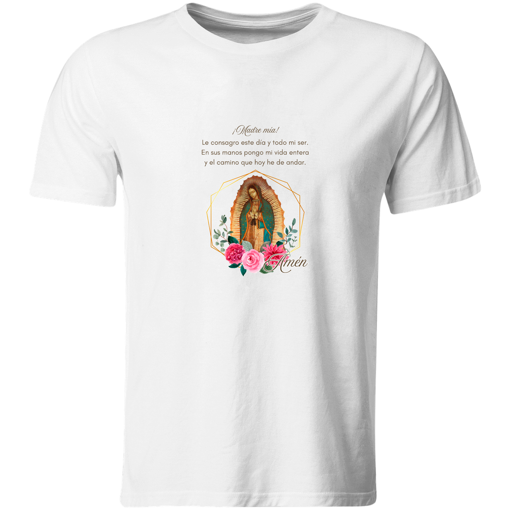 Playera Religiosa Rg99. Virgen De Guadalupe Oración