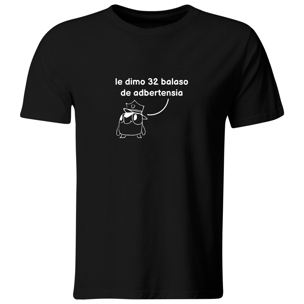 Playera Color Lk839 Frase Meme Divertida Regalo Casual Humor (Recto​, Negro​, Blanco)