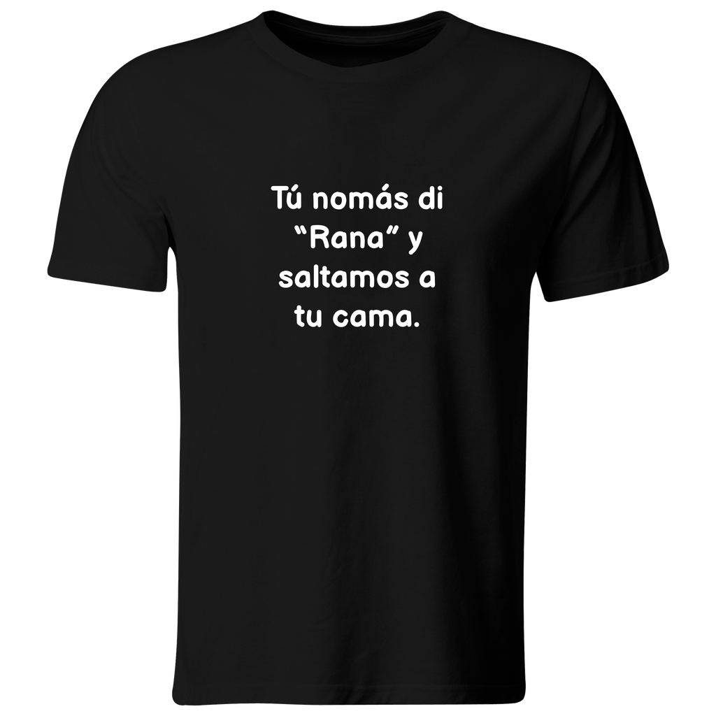 Playera Color Lk842 Frase Meme Divertida Regalo Casual Humor (Recto​, Negro​, Blanco)