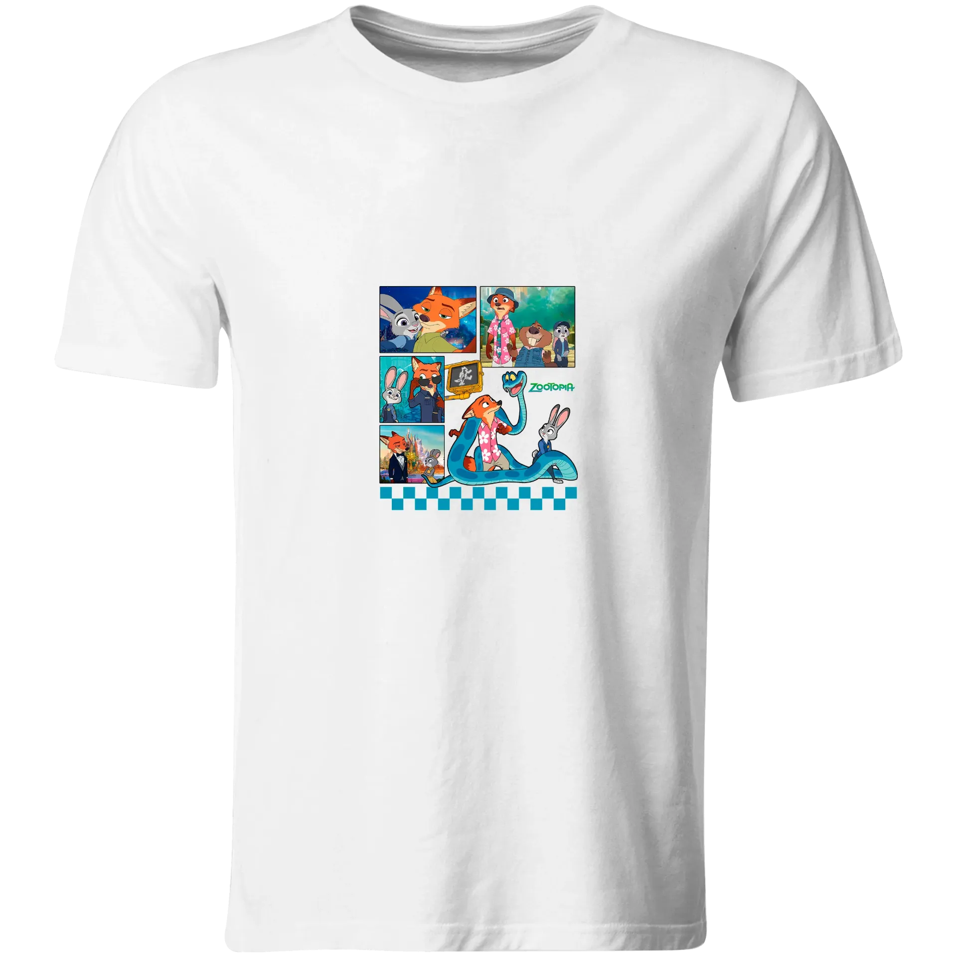 Playera Lk900. Zootopia Nickwilde Judyhopps Wildehopps. Personaliza con tu nombre