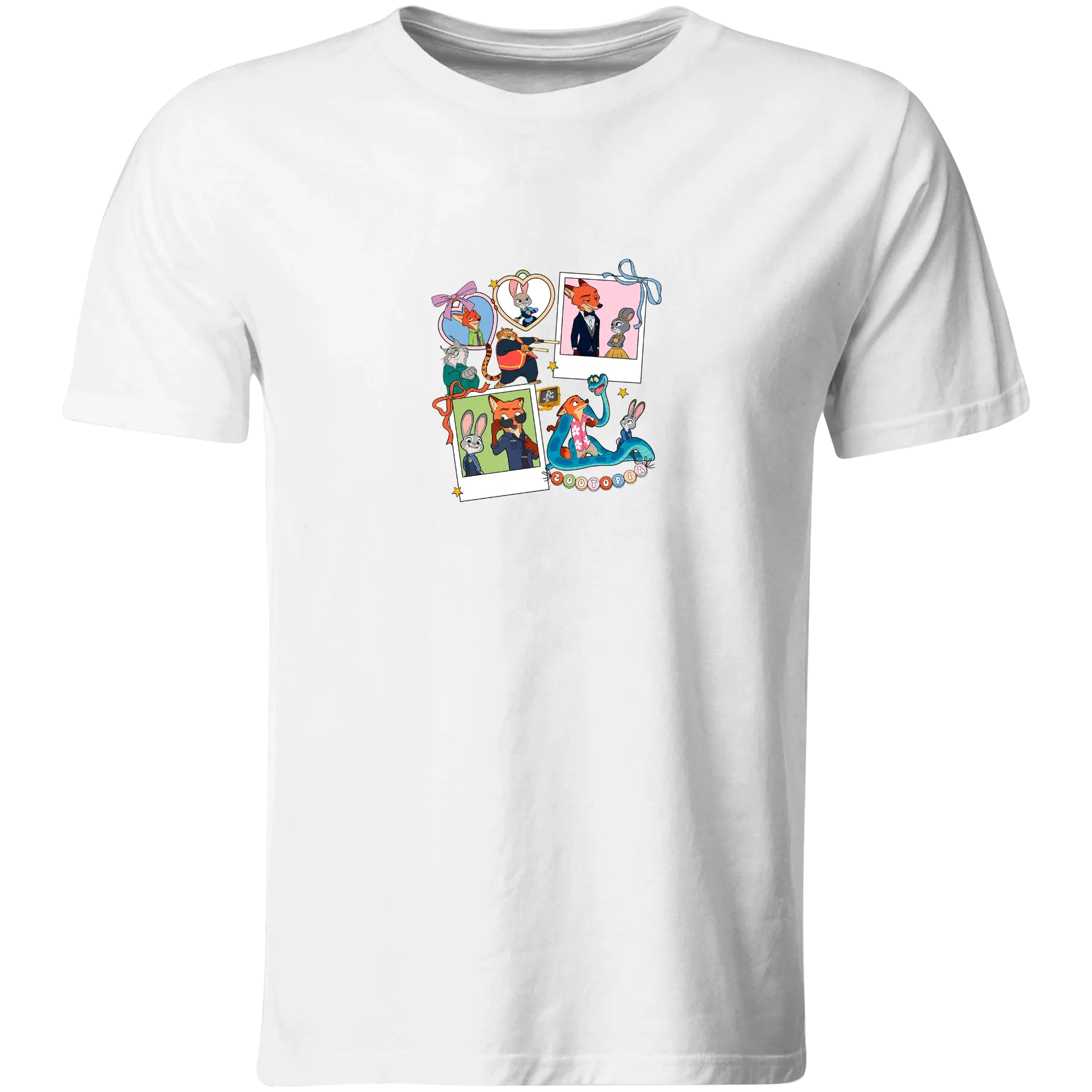 Playera Lk903. Zootopia Nickwilde Judyhopps Wildehopps. Personaliza con tu nombre