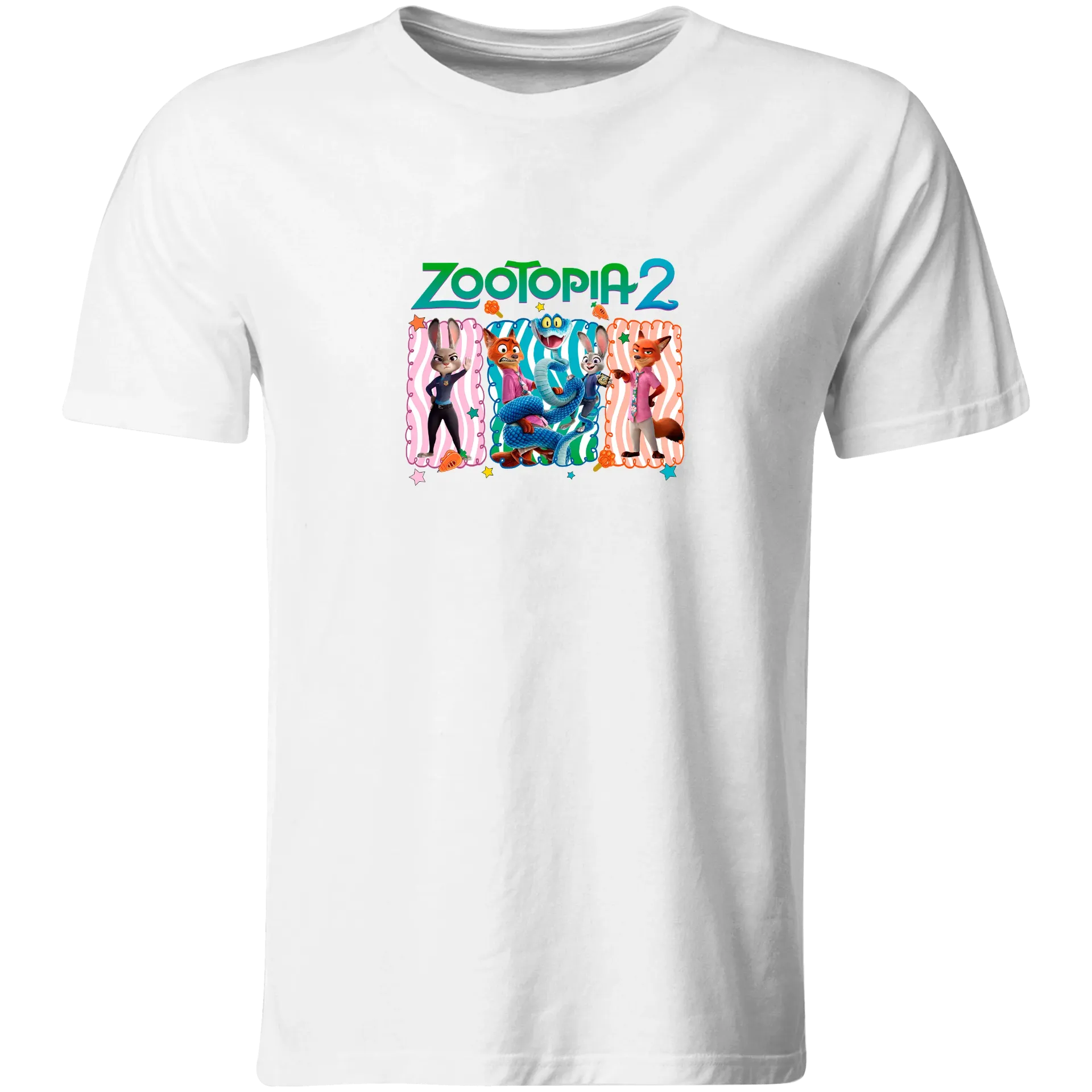 Playera Lk913. Zootopia Nickwilde Judyhopps Wildehopps. Personaliza con tu nombre