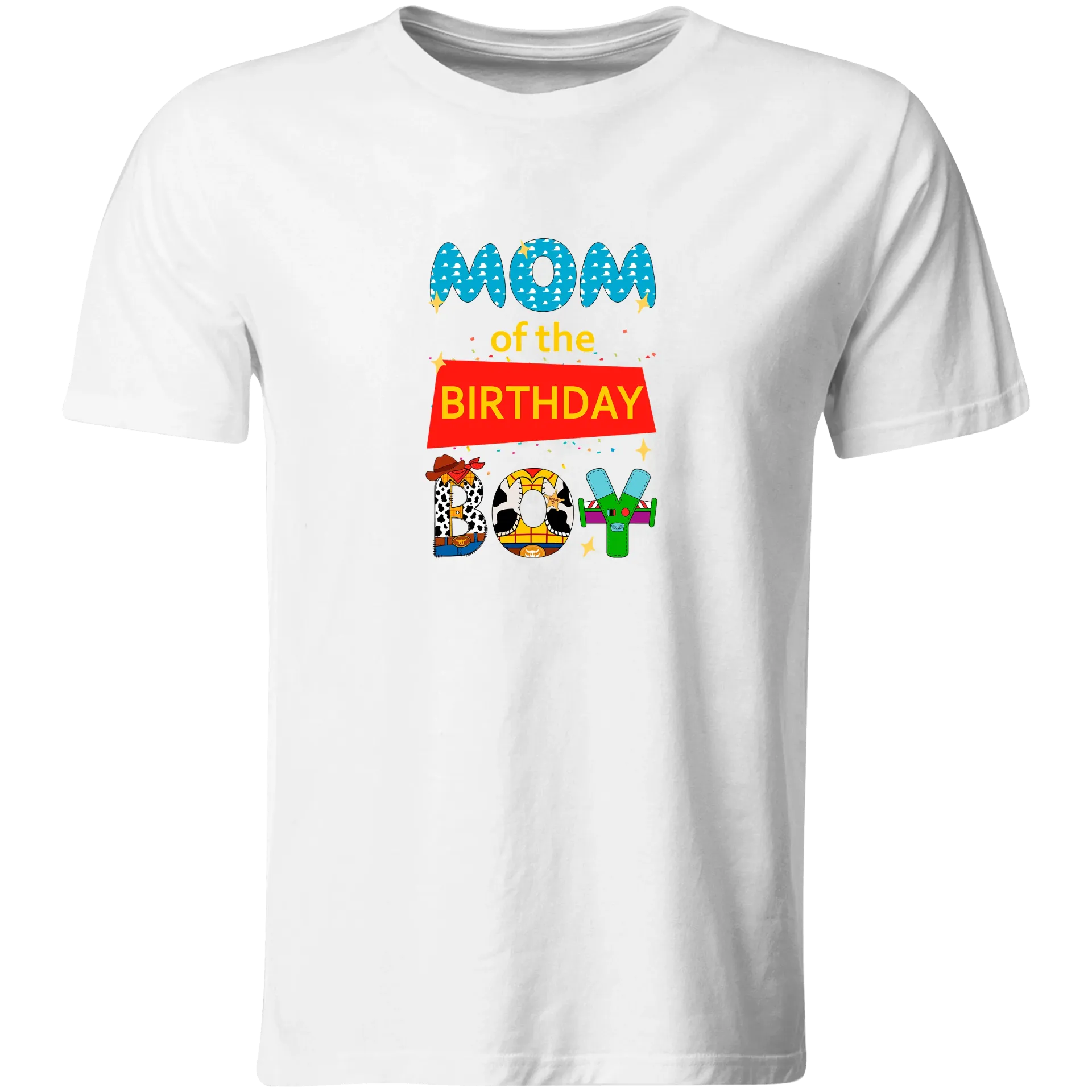 Playera Personalizada Cumpleaños Pc154. Toy Story Birthday Boy.