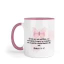 Taza Fondo Y Asa De Color Rg138. Frase Cristiana Religiosa