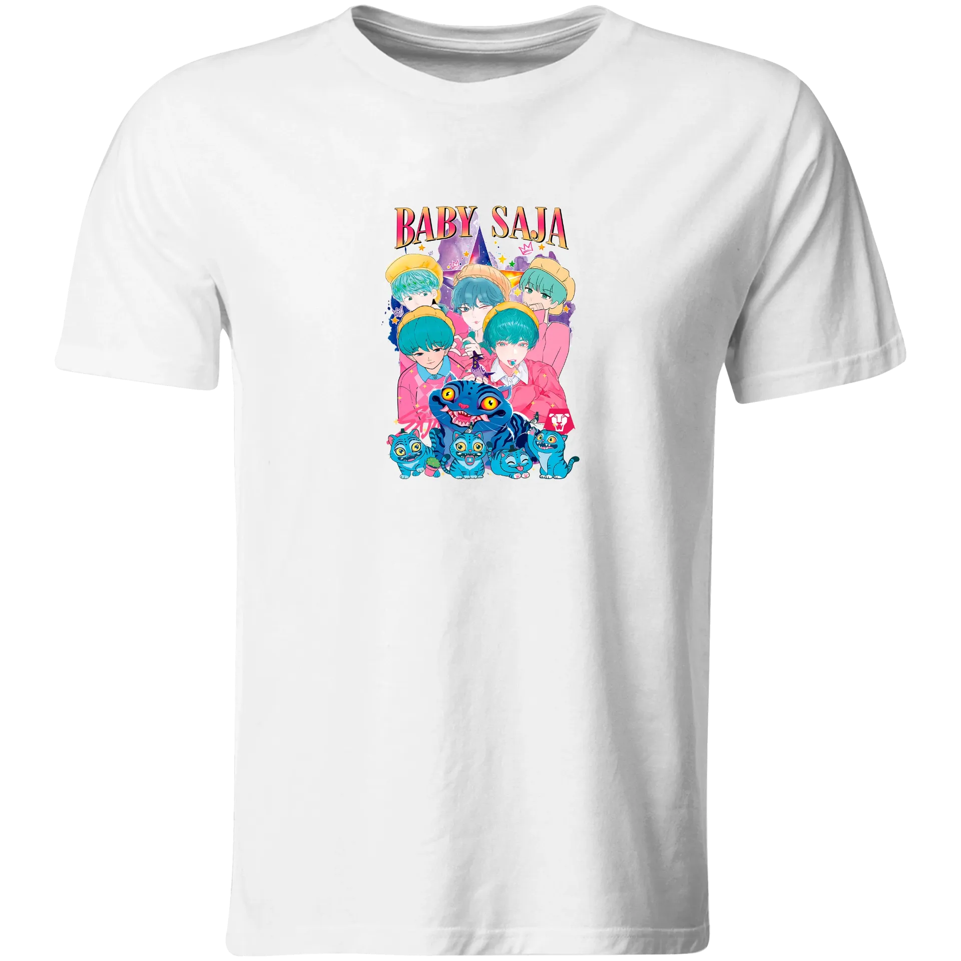 Playera lk926. Guerreras kpop Huntrix Saja boys