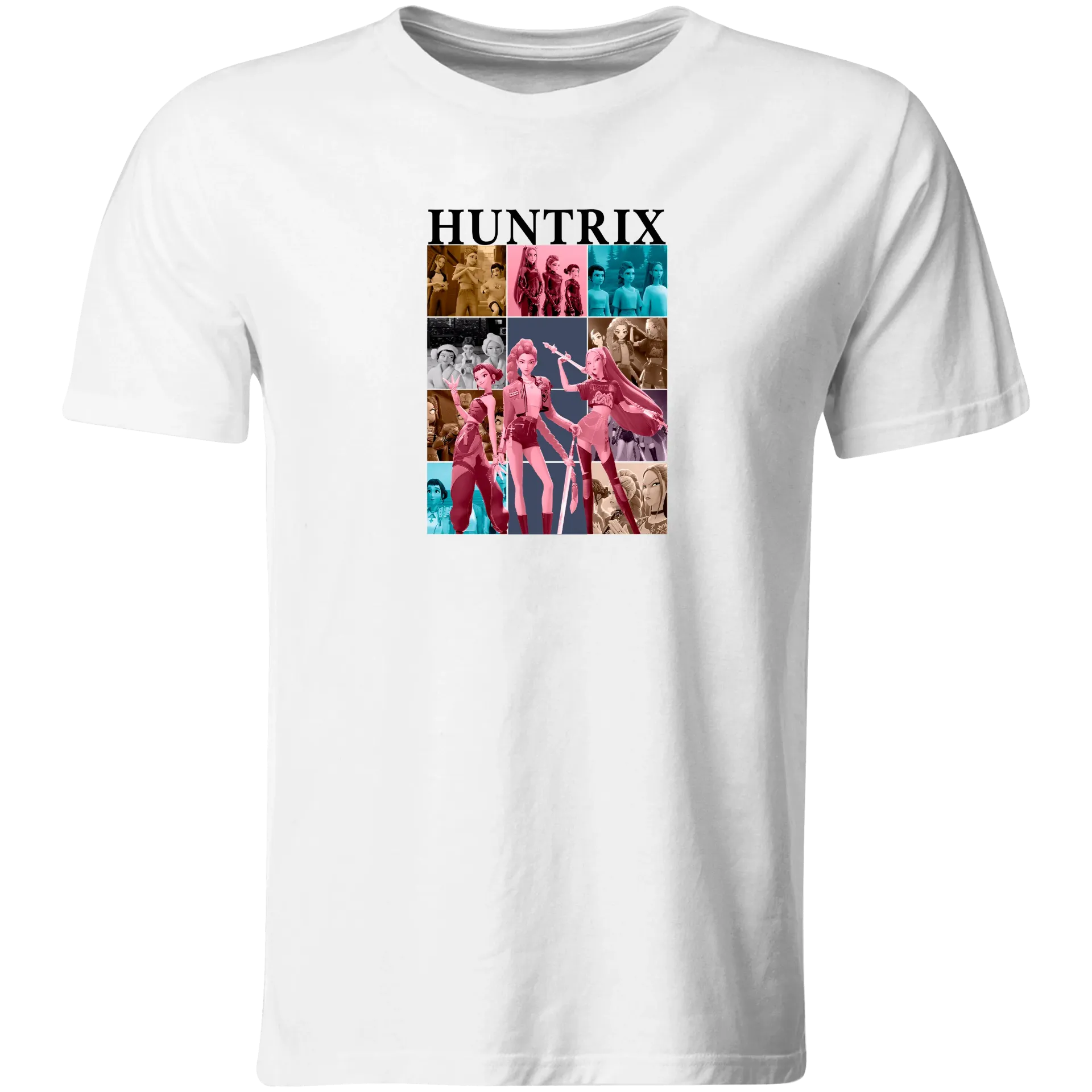 Playera lk937. Guerreras kpop Huntrix Saja boys (Recto​)