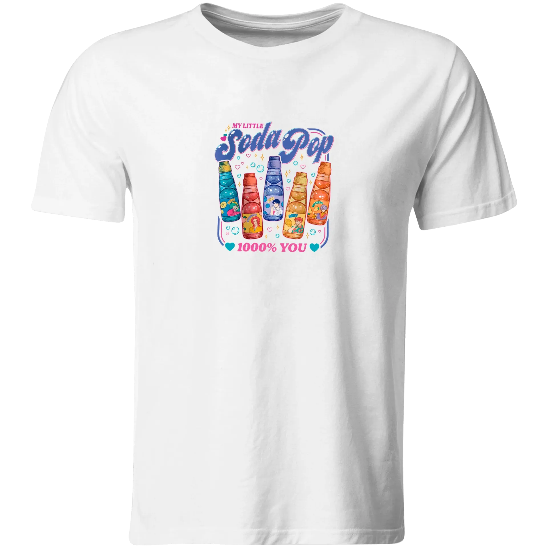Playera lk941. Guerreras kpop Huntrix Saja boys Soda Pop (Recto​)