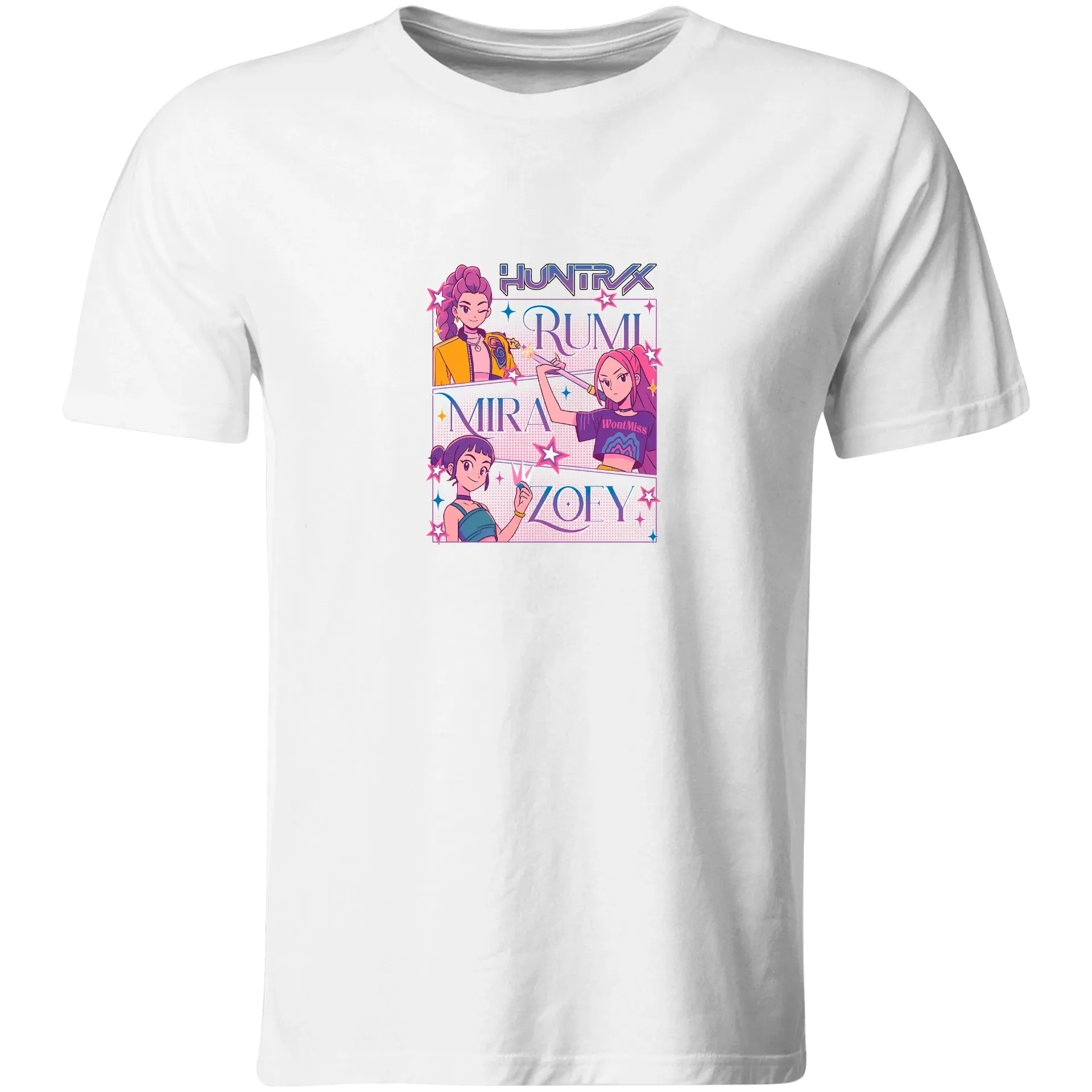 Playera lk950. Guerreras kpop Huntrix Saja boys