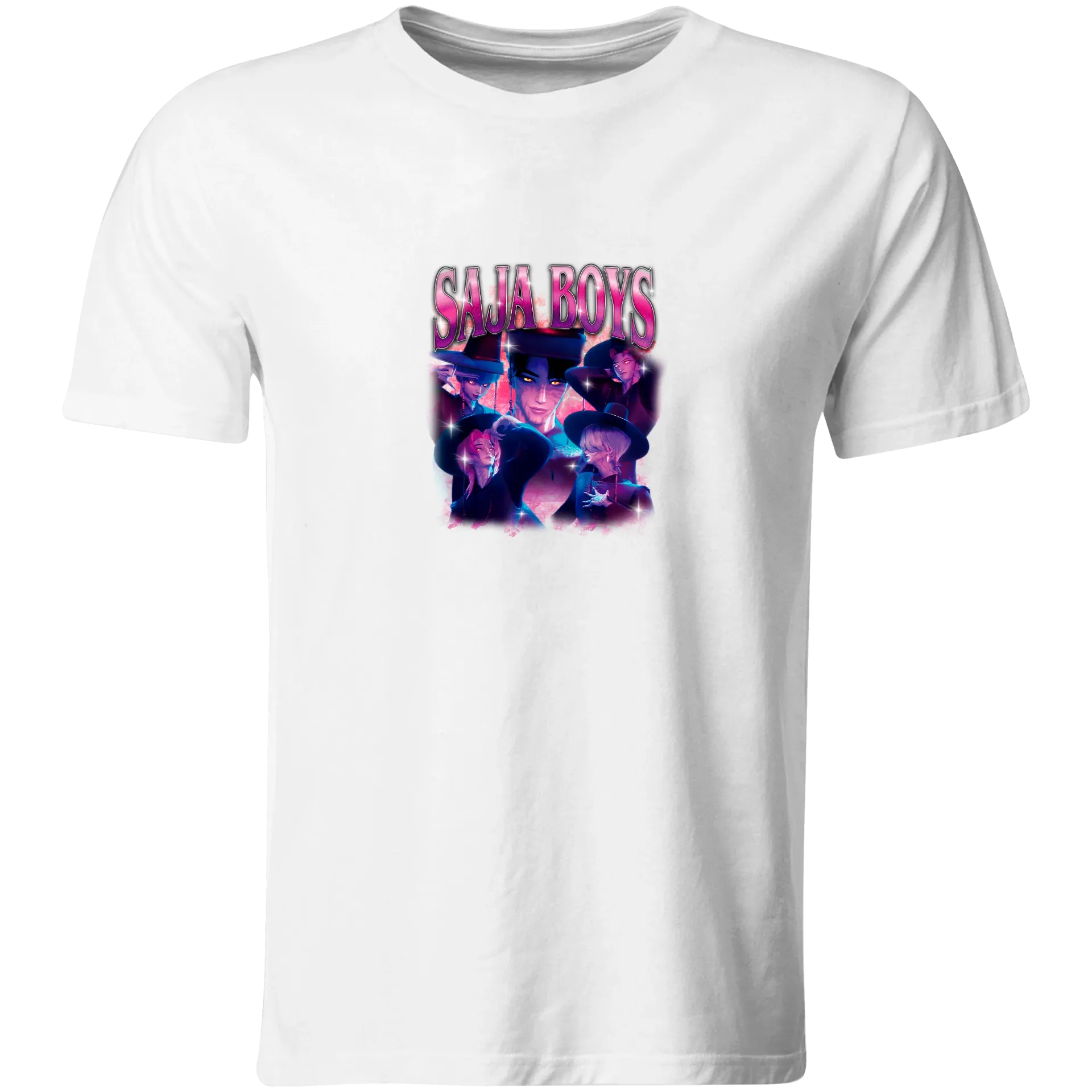 Playera lk962. Guerreras kpop Huntrix Saja boys