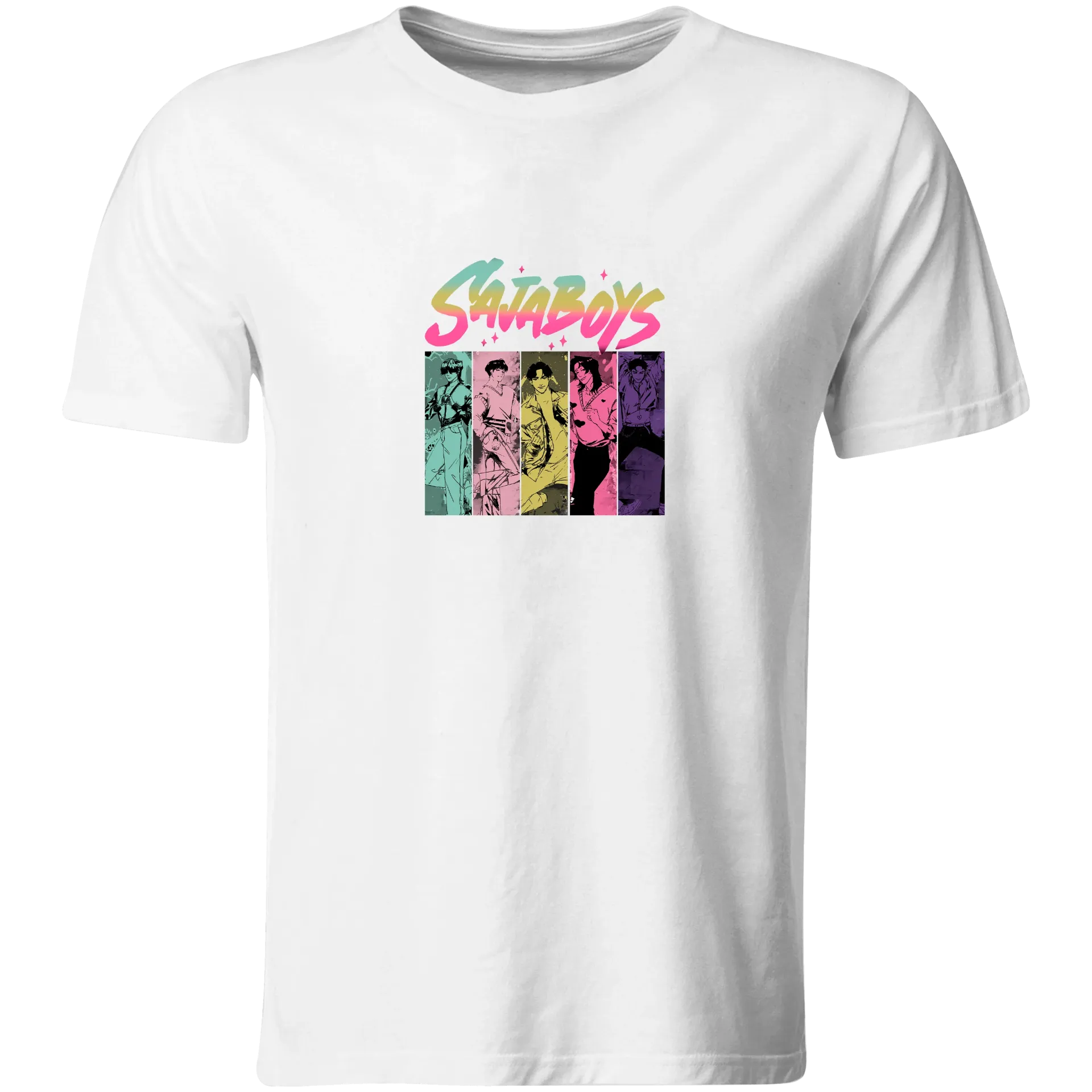 Playera lk964. Guerreras kpop Huntrix Saja boys