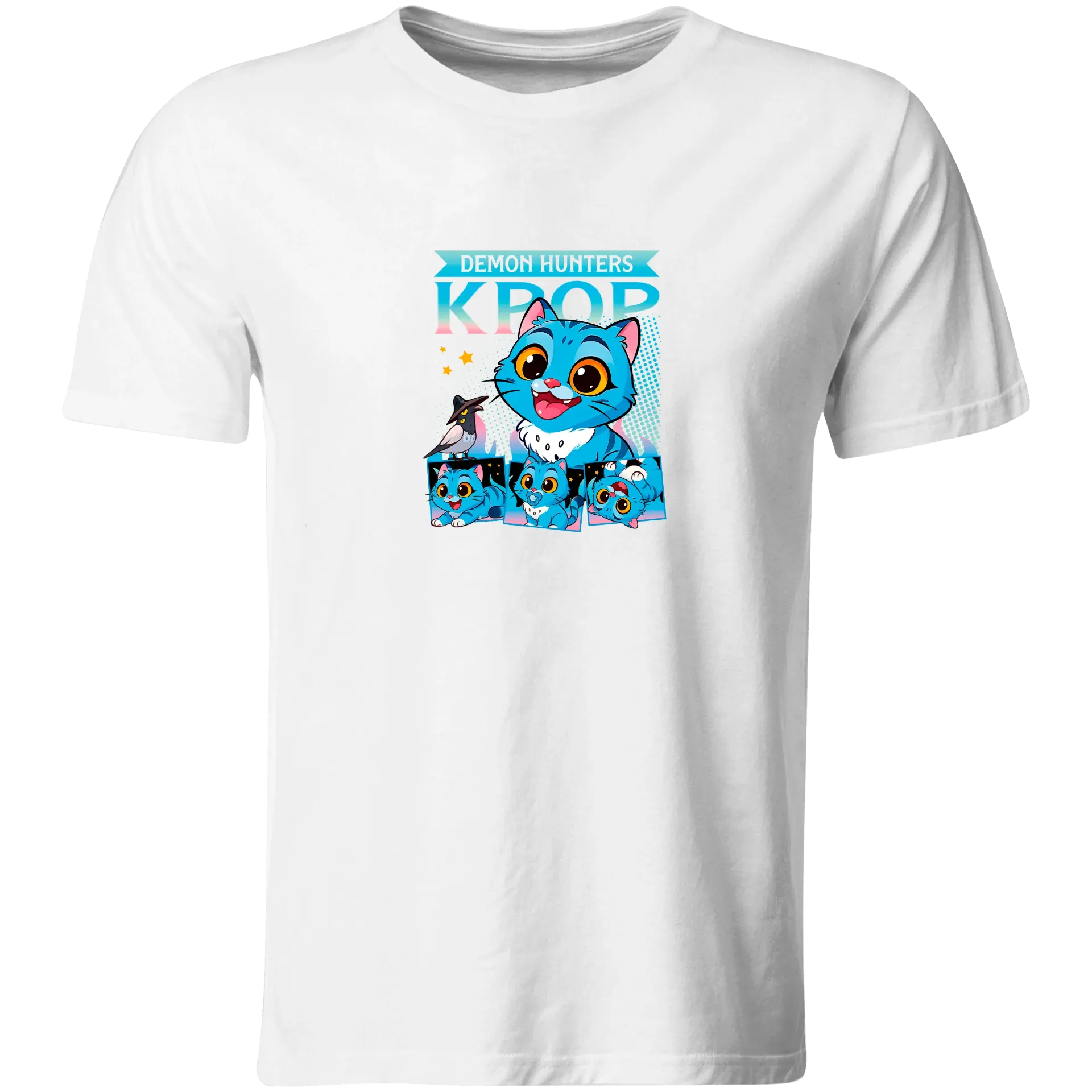 Playera lk967. Guerreras kpop Huntrix Saja boys