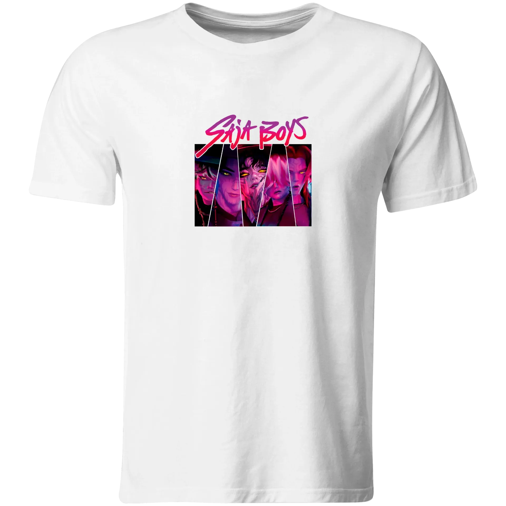 Playera lk972. Guerreras kpop Huntrix Saja boys